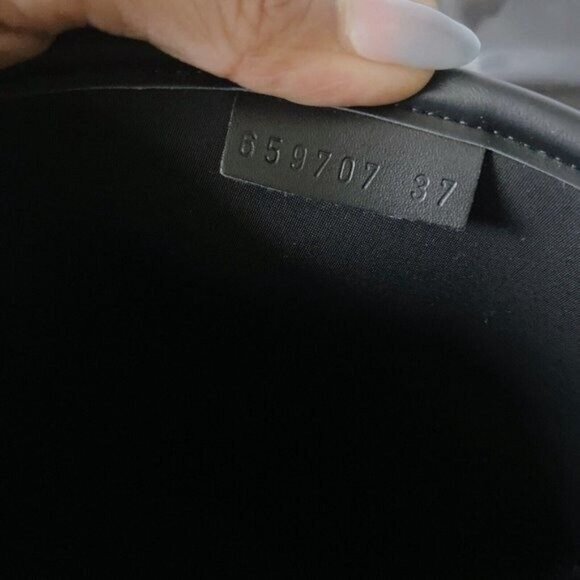 Gucci Horsebit Trip Lug Platform Heel Knee High Waterproof Rain Boot Black EU 37 - Picture 12 of 16